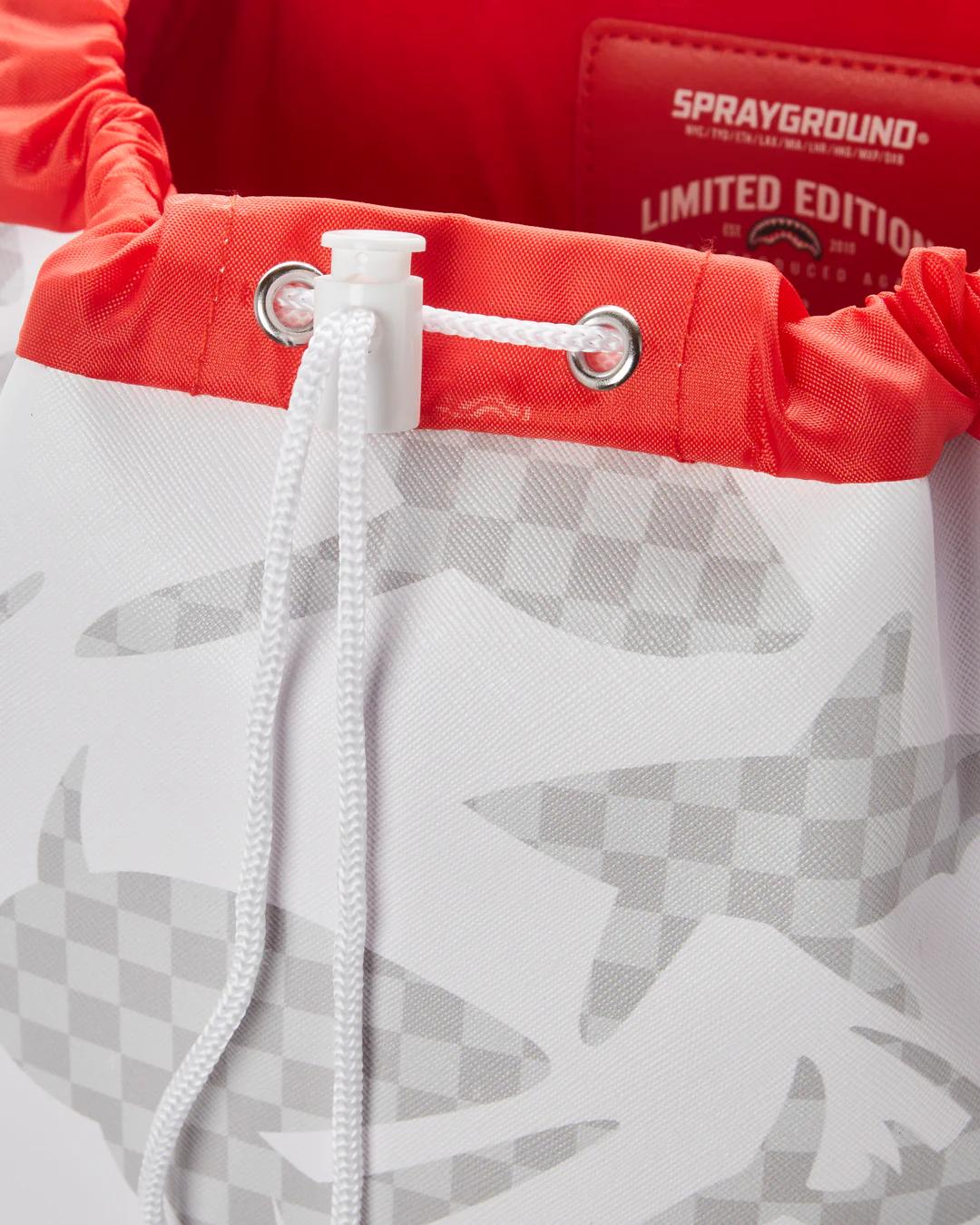 SHARK CHECK (WHITE) HILLS BACKPACK