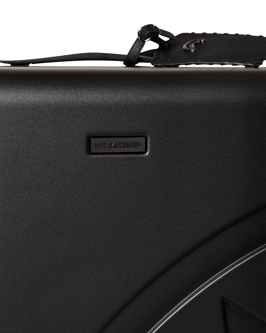 REALITY CHECK SHARKITECTURE FULL-SIZE JETBLACK LUGGAGE (GUNMETAL HARDW
