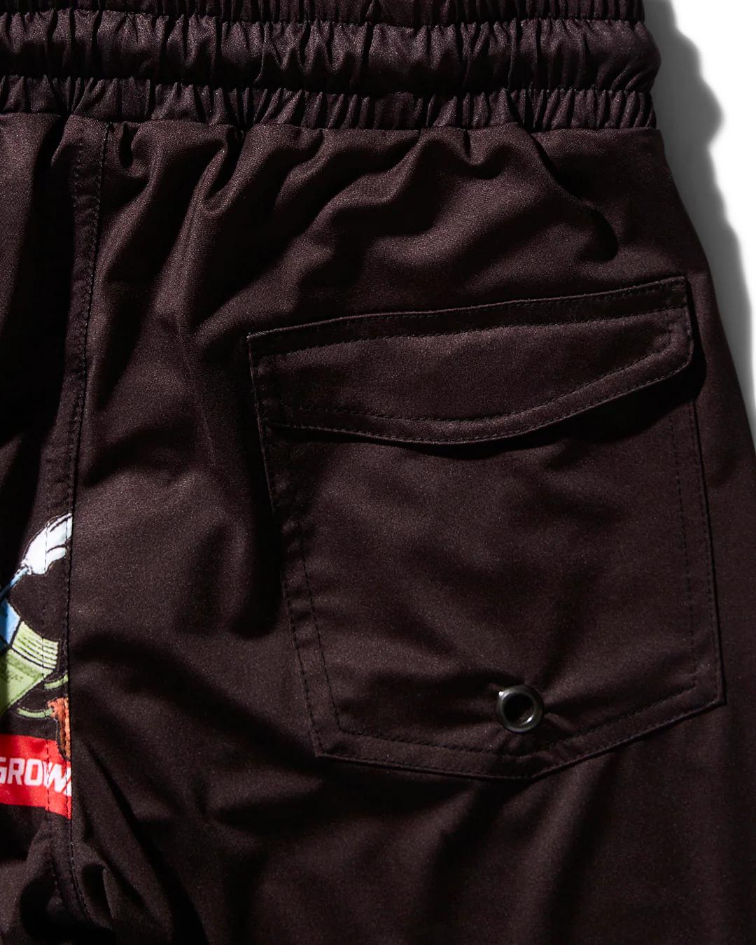 KIDS PATCH ALL-IN SWIM TRUNKS (BLACK)