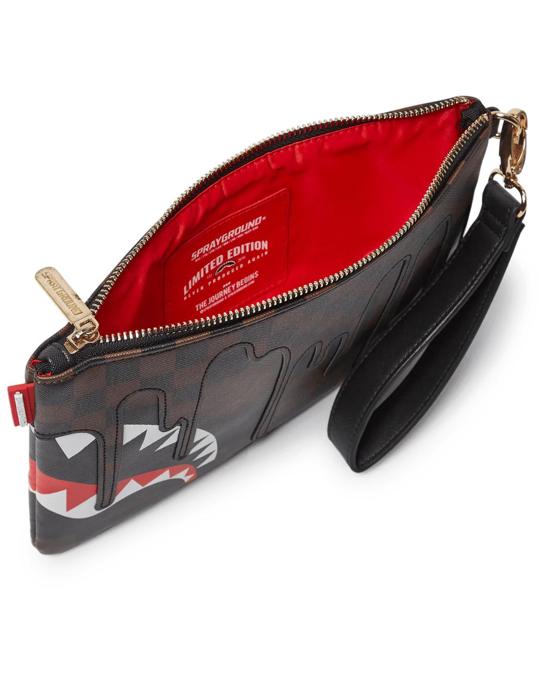 XTC SHARKS IN PARIS CROSSOVER CLUTCH