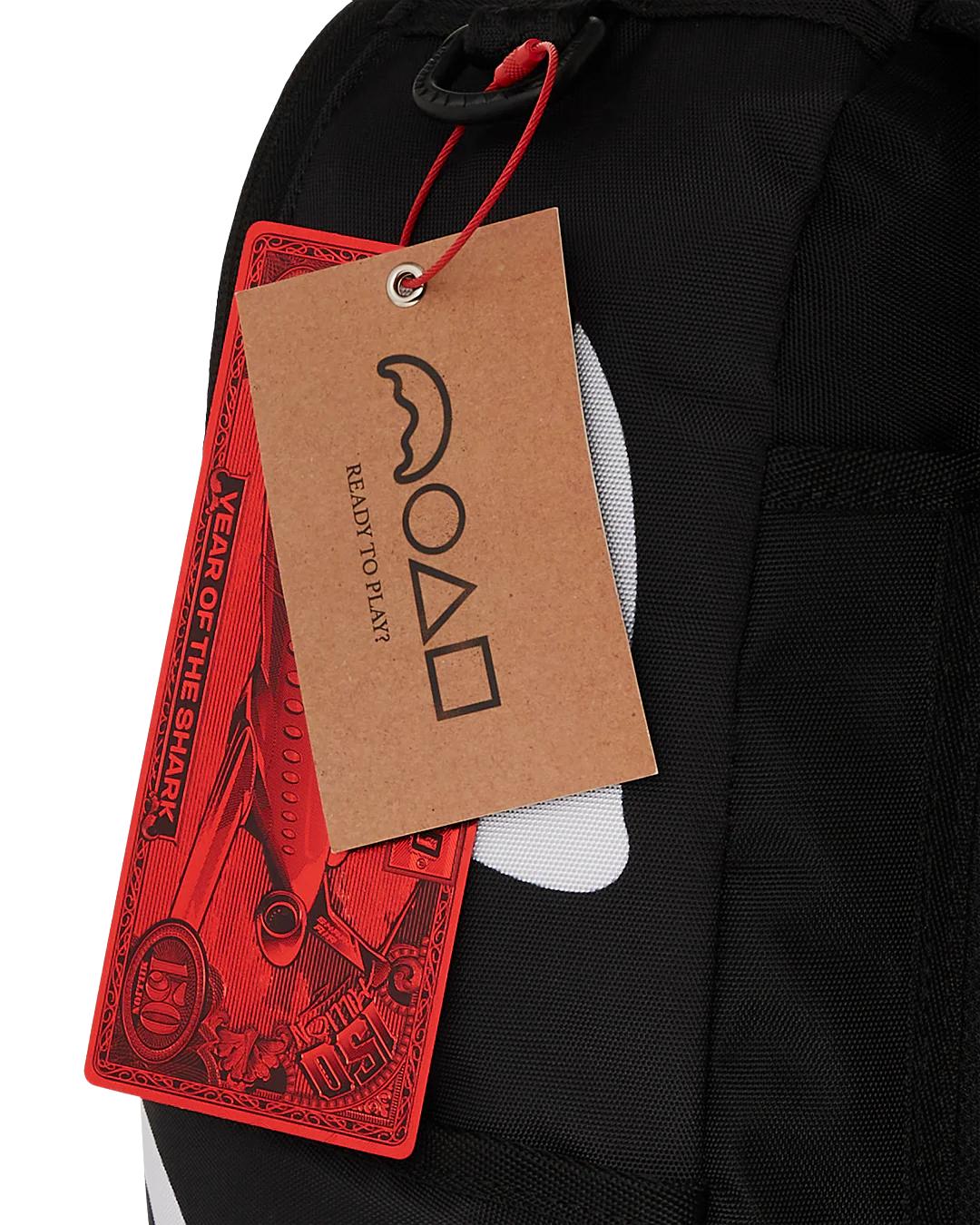 SQUID GAME COLLAB LOGO LOCKUP BACKPACK