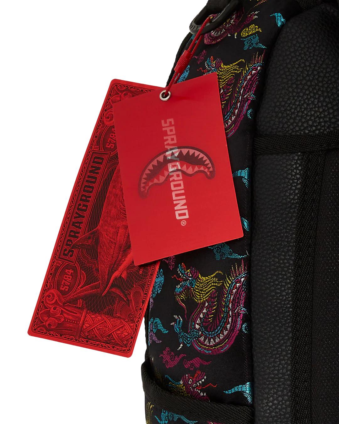 EMBROIDERED DRAGONS DLX BACKPACK