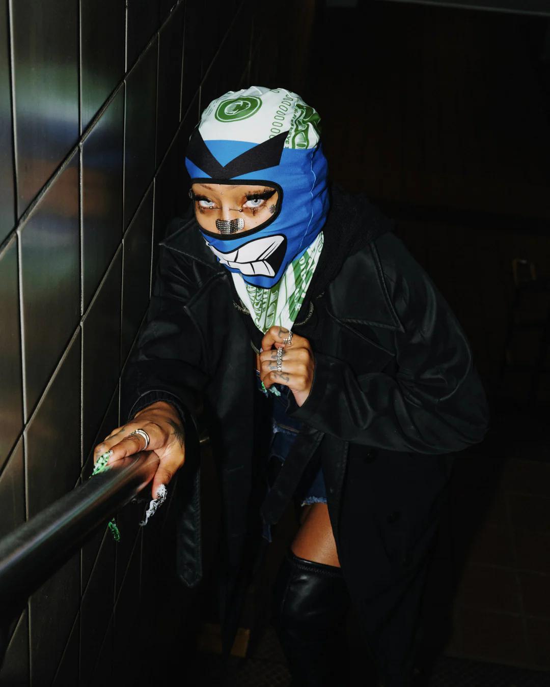 MONEY BOY SKI MASK (BLUE)