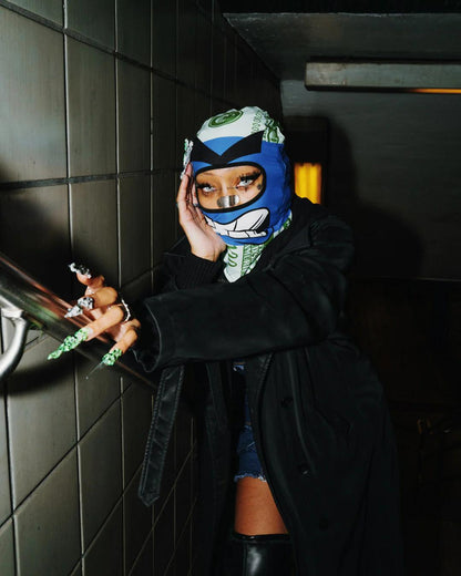 MONEY BOY SKI MASK (BLUE)