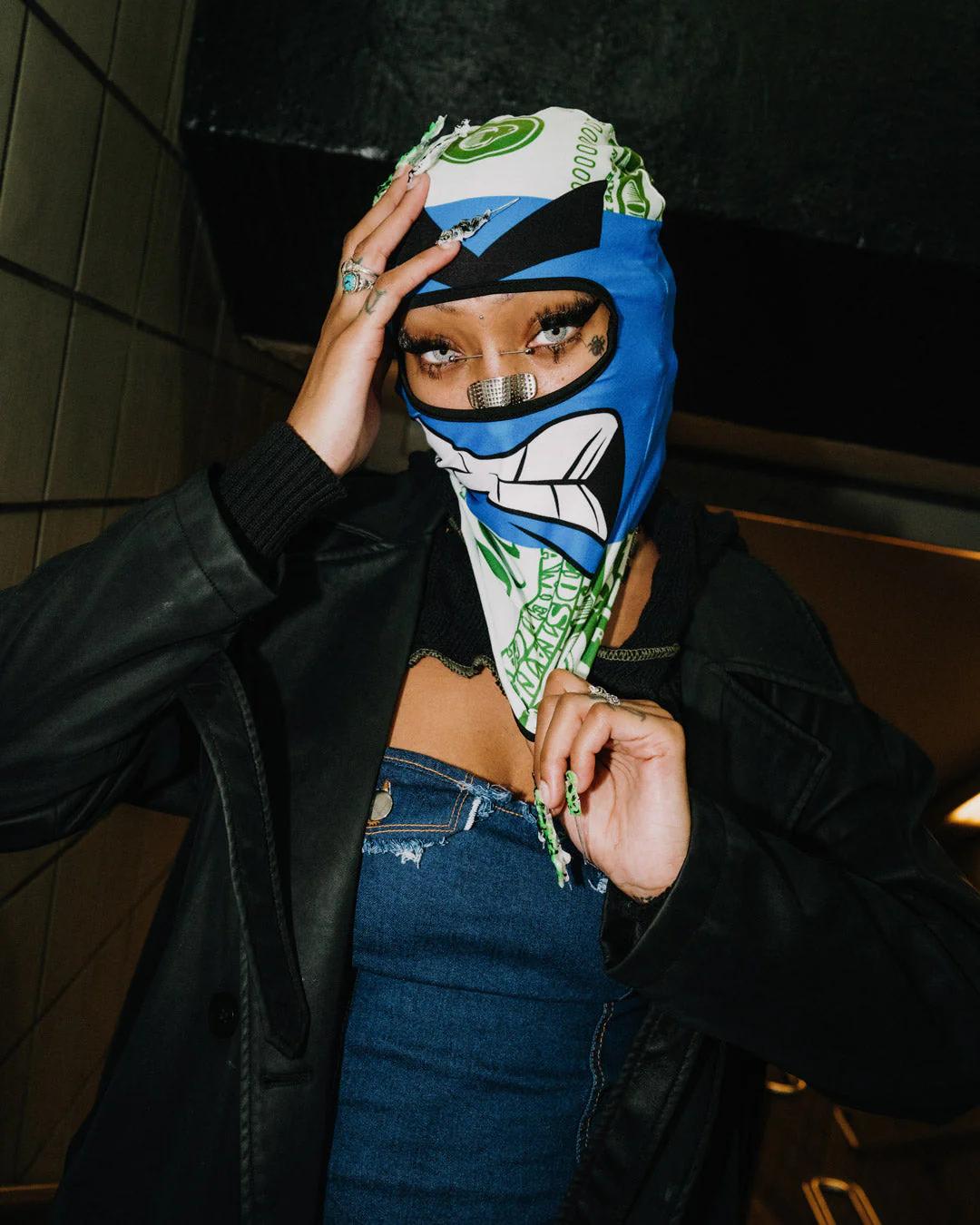 MONEY BOY SKI MASK (BLUE)