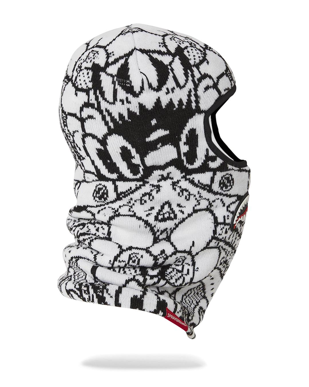 DOODLE SHARK SKI MASK