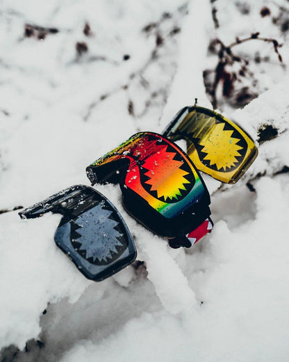 SPRAYGROUND SHARK GOGGLES WITH 3 INTERCHANGEABLE LENS
