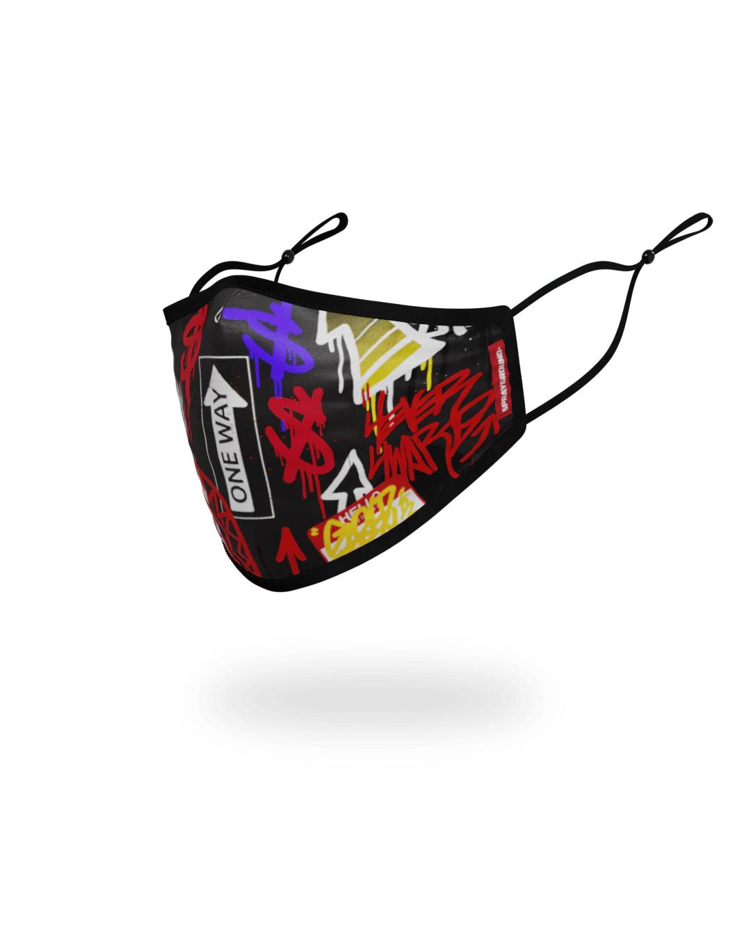 ADULT ONE WAY FORM-FITTING FACE MASK