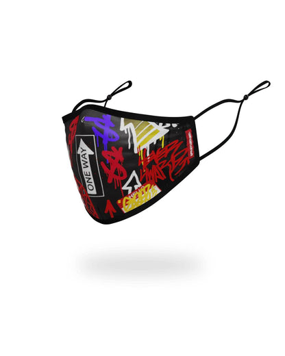 ADULT ONE WAY FORM-FITTING FACE MASK