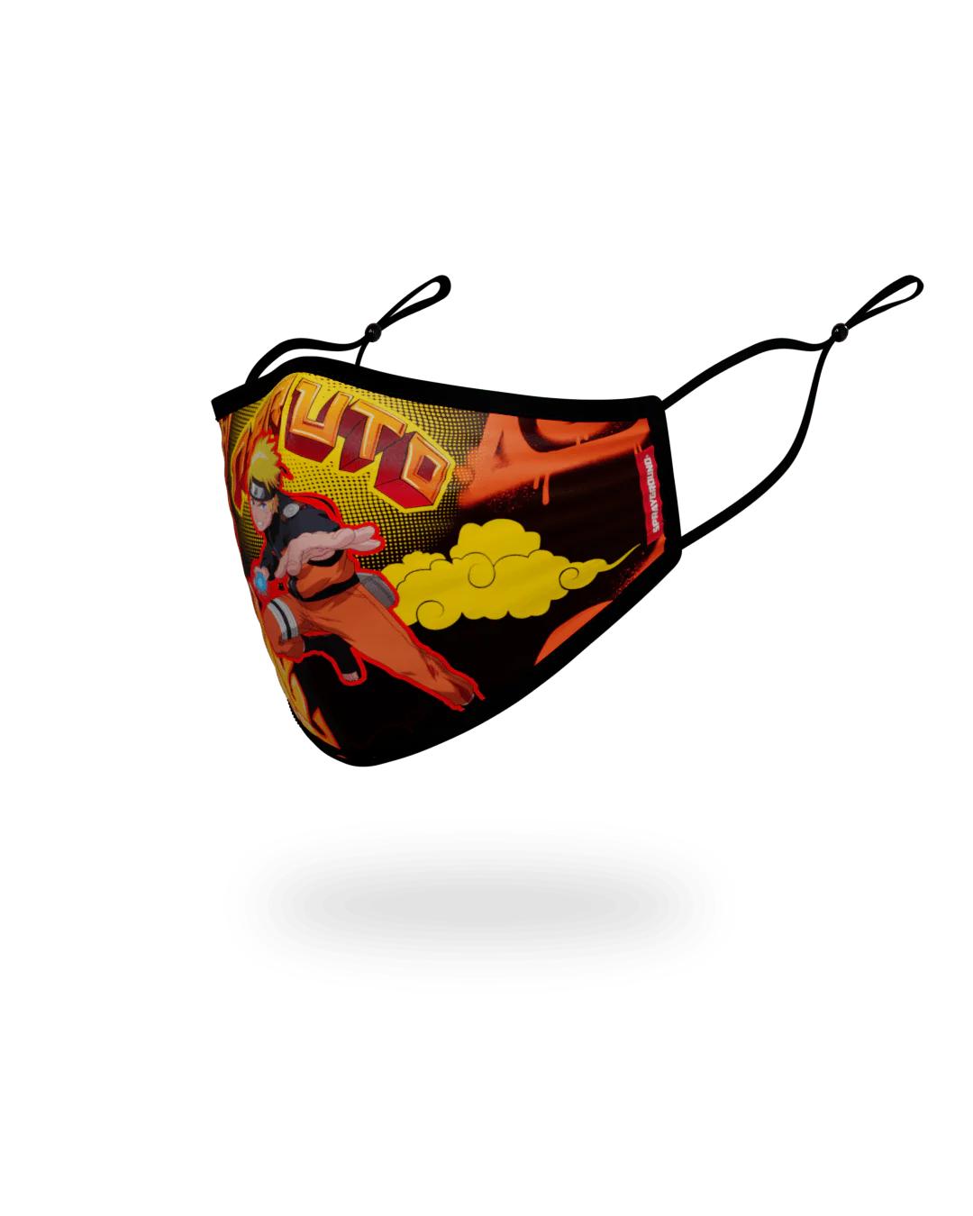 ADULT NARUTO ナルト FORM-FITTING FACE MASK