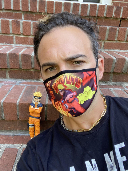 ADULT NARUTO ナルト FORM-FITTING FACE MASK