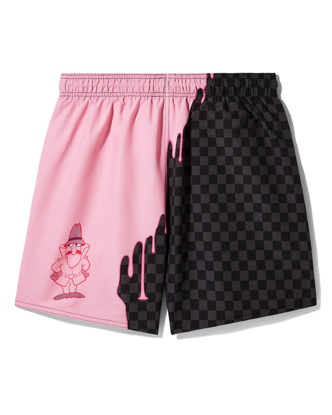 PINK PANTHER PINK PAINTER SWIM SHORTS