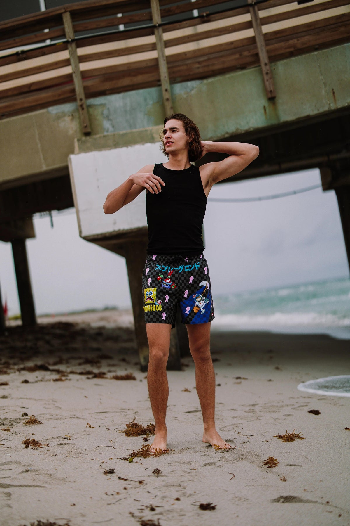 SPONGEBOB TOKYO BUBBLE SWIM SHORTS