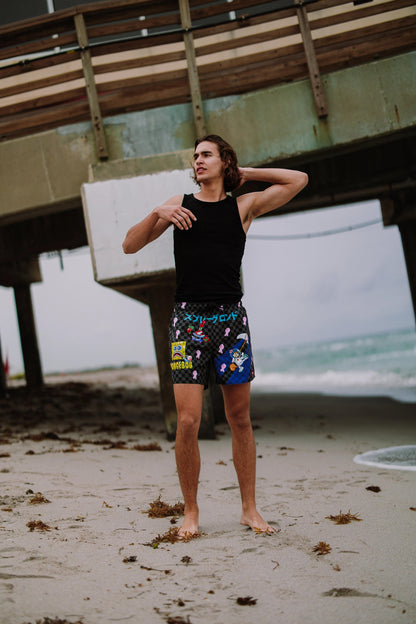 SPONGEBOB TOKYO BUBBLE SWIM SHORTS