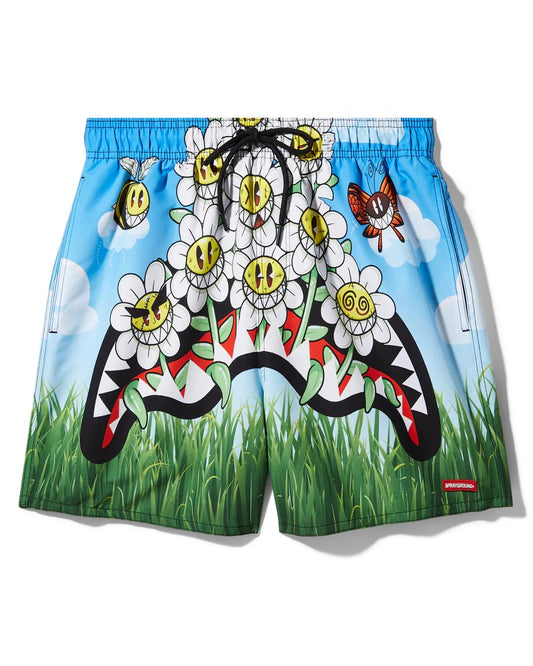 CRAZY DAISIES SWIM SHORTS