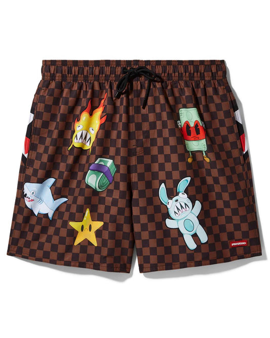 LET'S MAKE SOME NOISE SWIM SHORTS