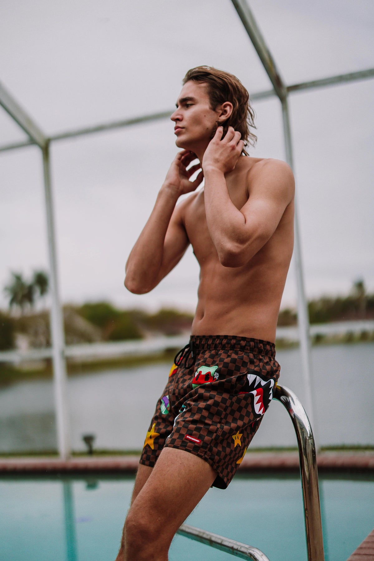 LET'S MAKE SOME NOISE SWIM SHORTS