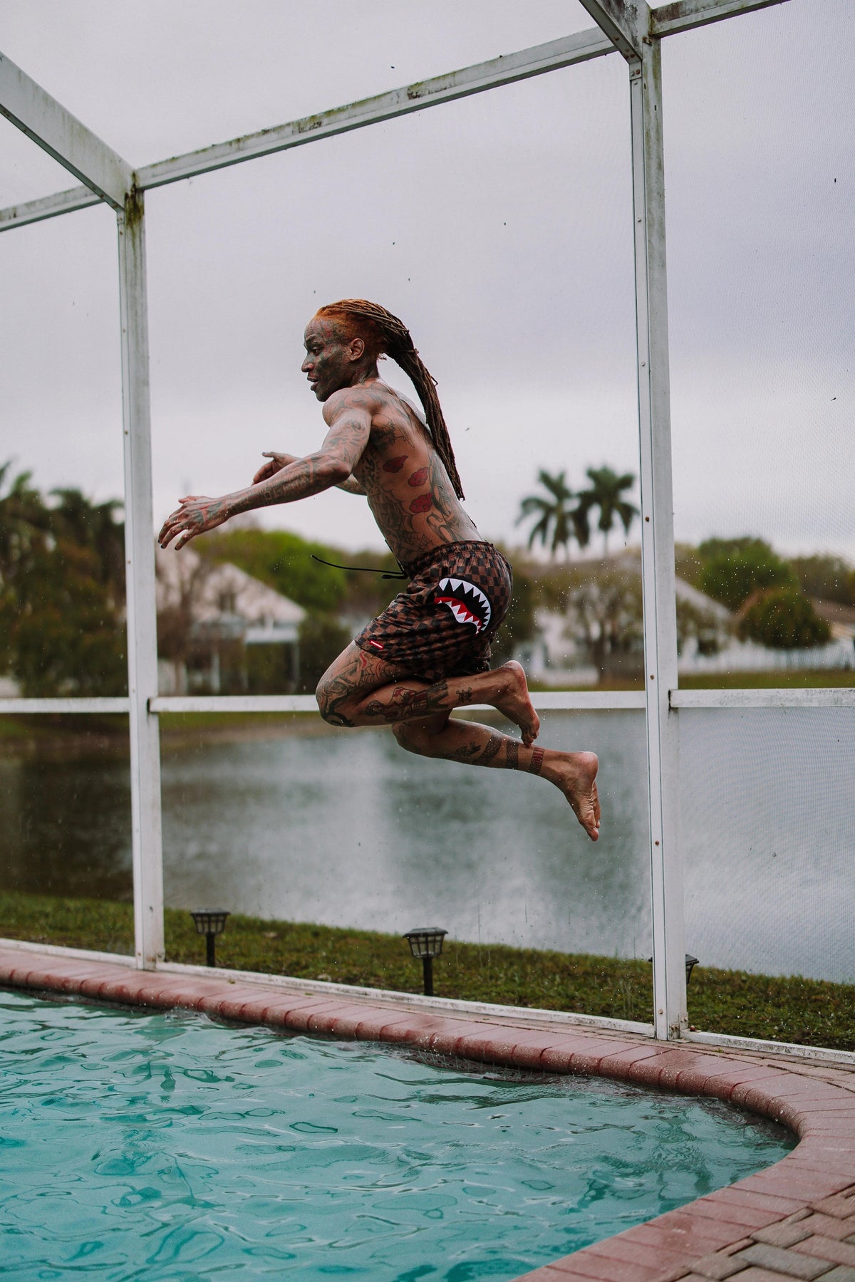 THE HIDEOUT SWIM SHORTS
