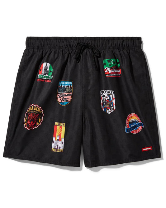 GLOBAL MOGUL BILLIONAIRE SWIM SHORTS
