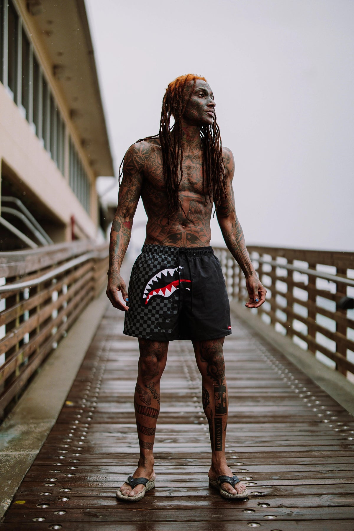 SPEED SHARK SIDE SWIPE SWIM SHORTS