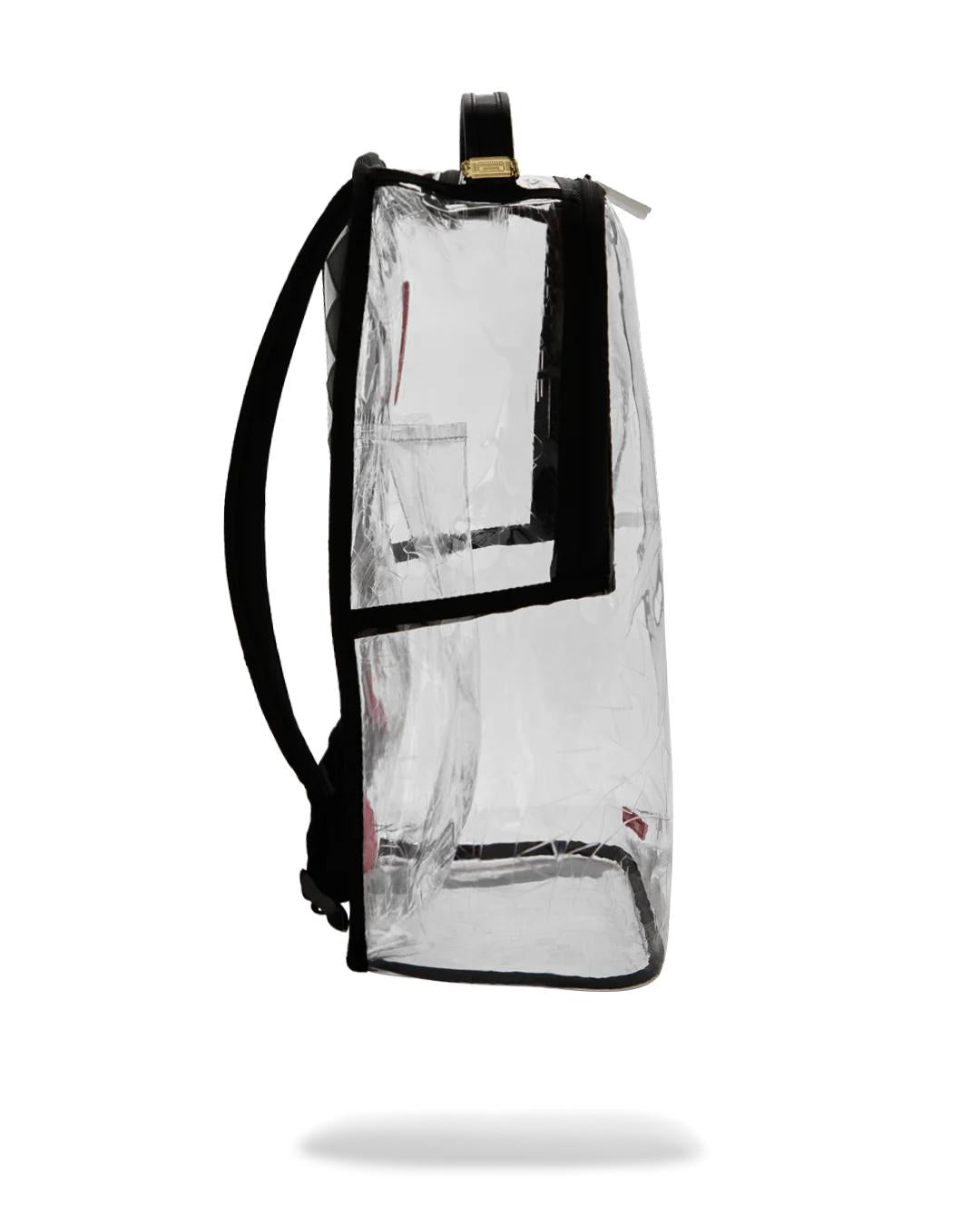 FULLY CLEAR EMBOSSED BOSS BACKPACK