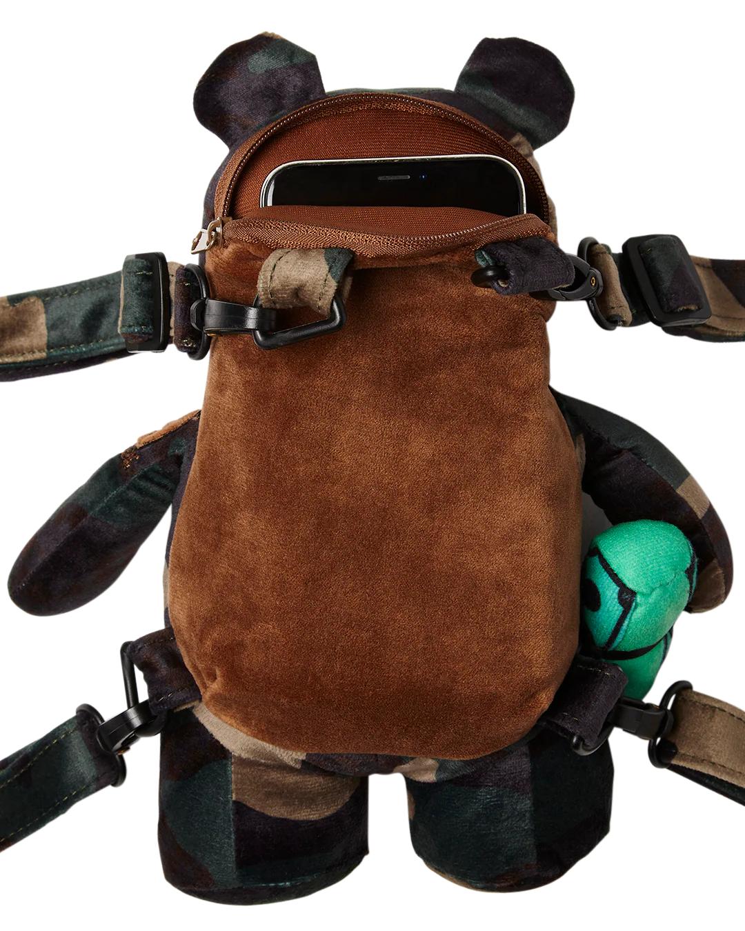 BEARCUB BACKPACK - CAMOCHECK MONEYBEAR
