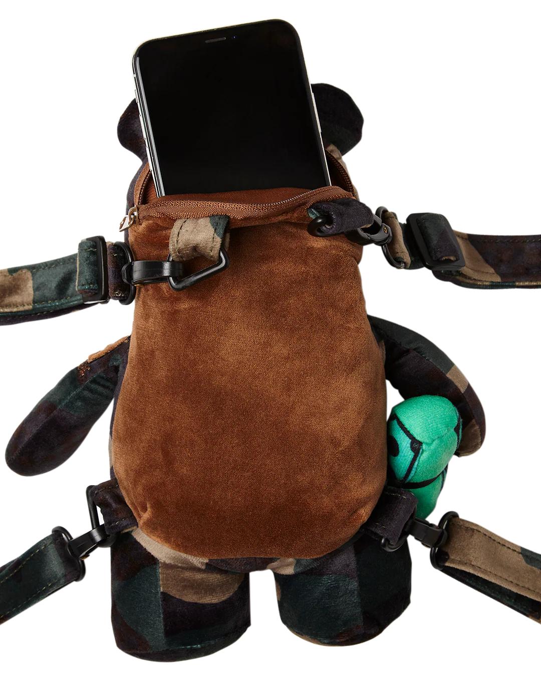 BEARCUB BACKPACK - CAMOCHECK MONEYBEAR