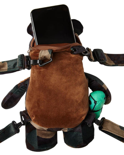 BEARCUB BACKPACK - CAMOCHECK MONEYBEAR