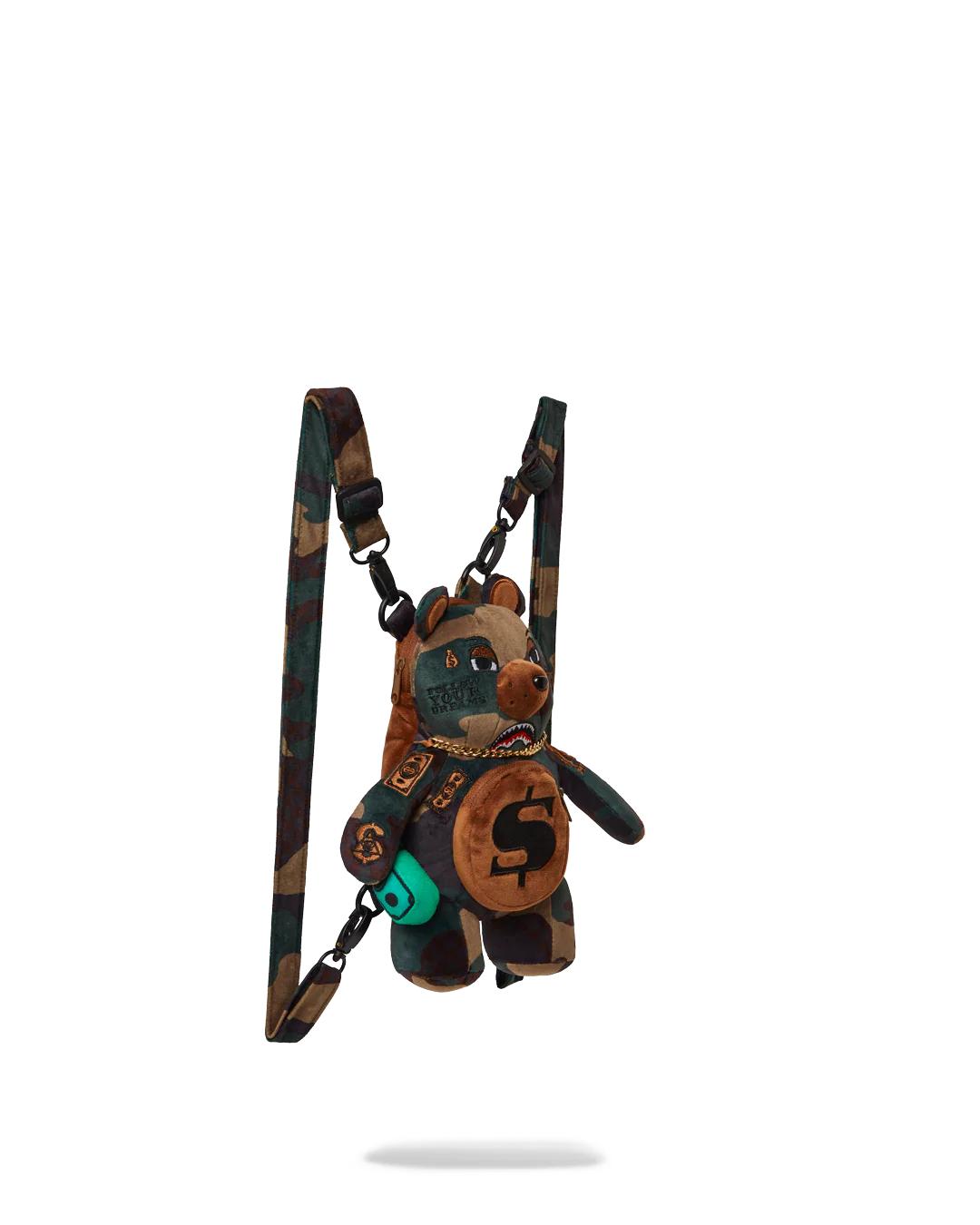 BEARCUB BACKPACK - CAMOCHECK MONEYBEAR