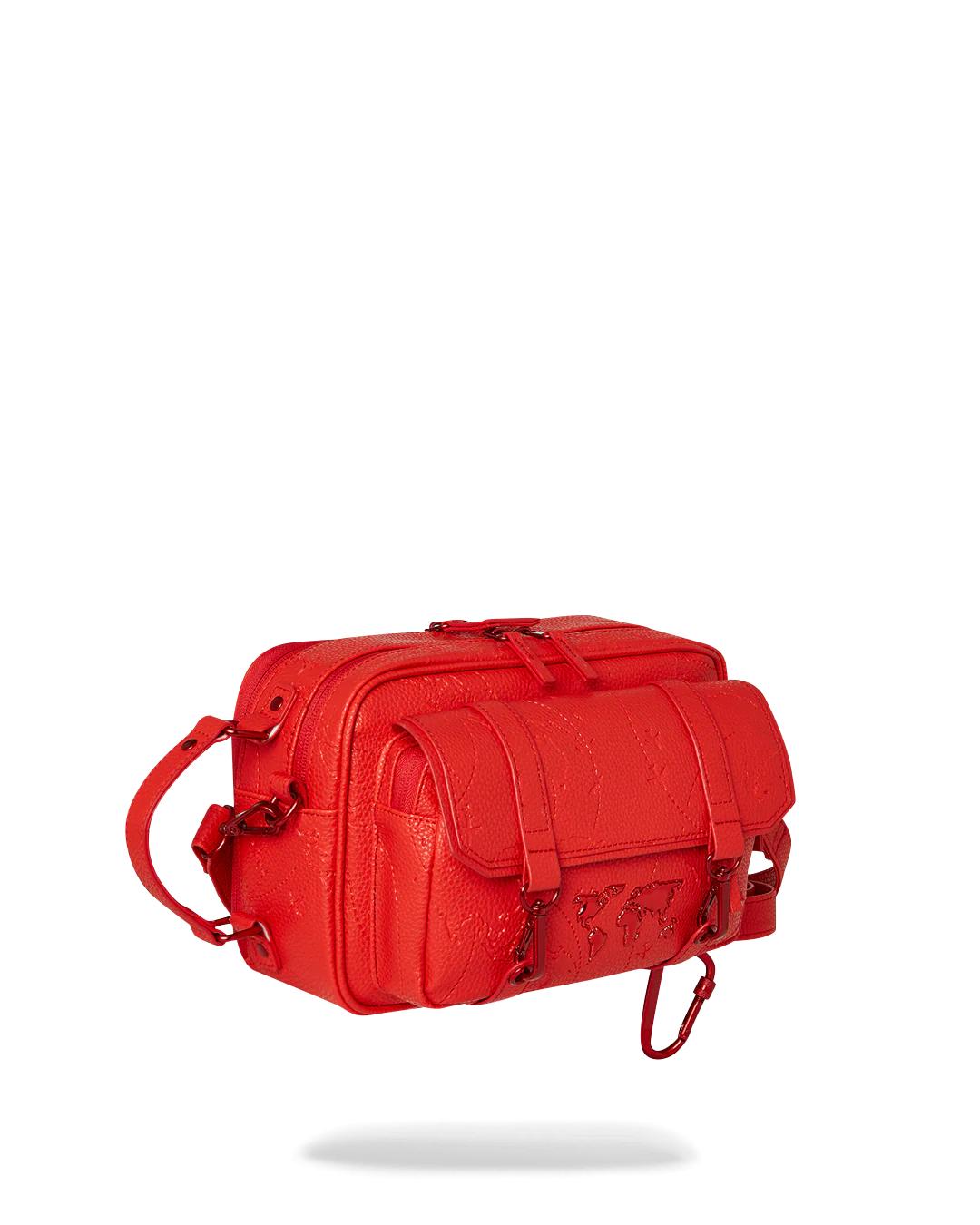 JAMES FIRST CLASS RUBY RED CROSSBODY