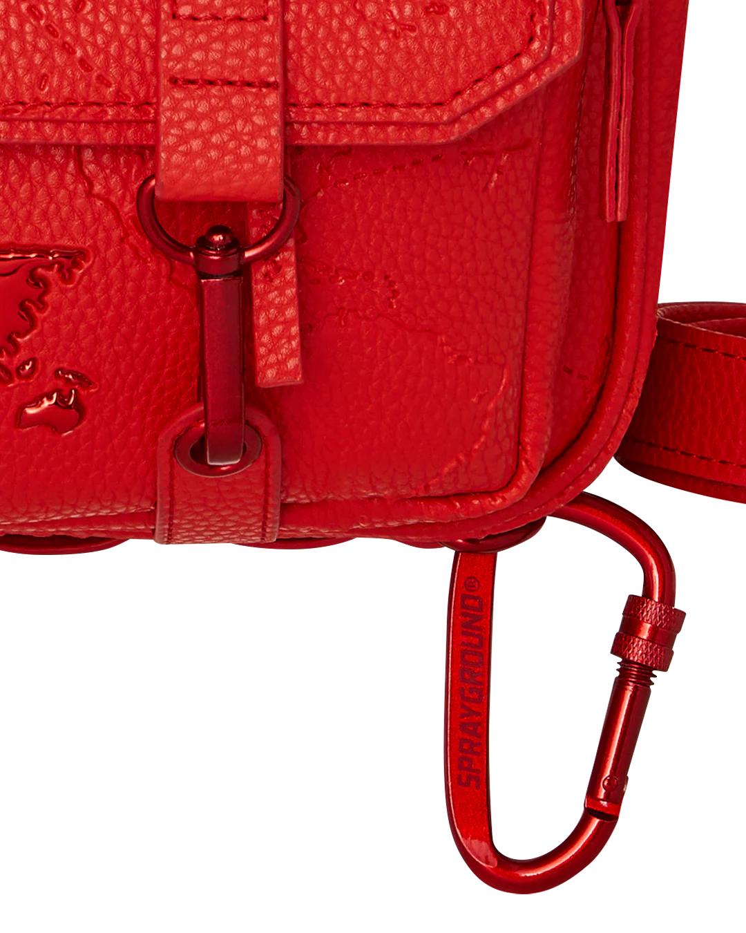 JAMES FIRST CLASS RUBY RED CROSSBODY