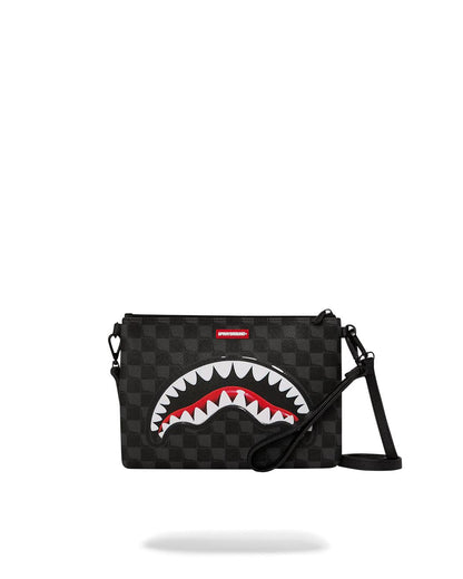 SHARKS IN PARIS HYPER PUFF CROSSOVER CLUTCH