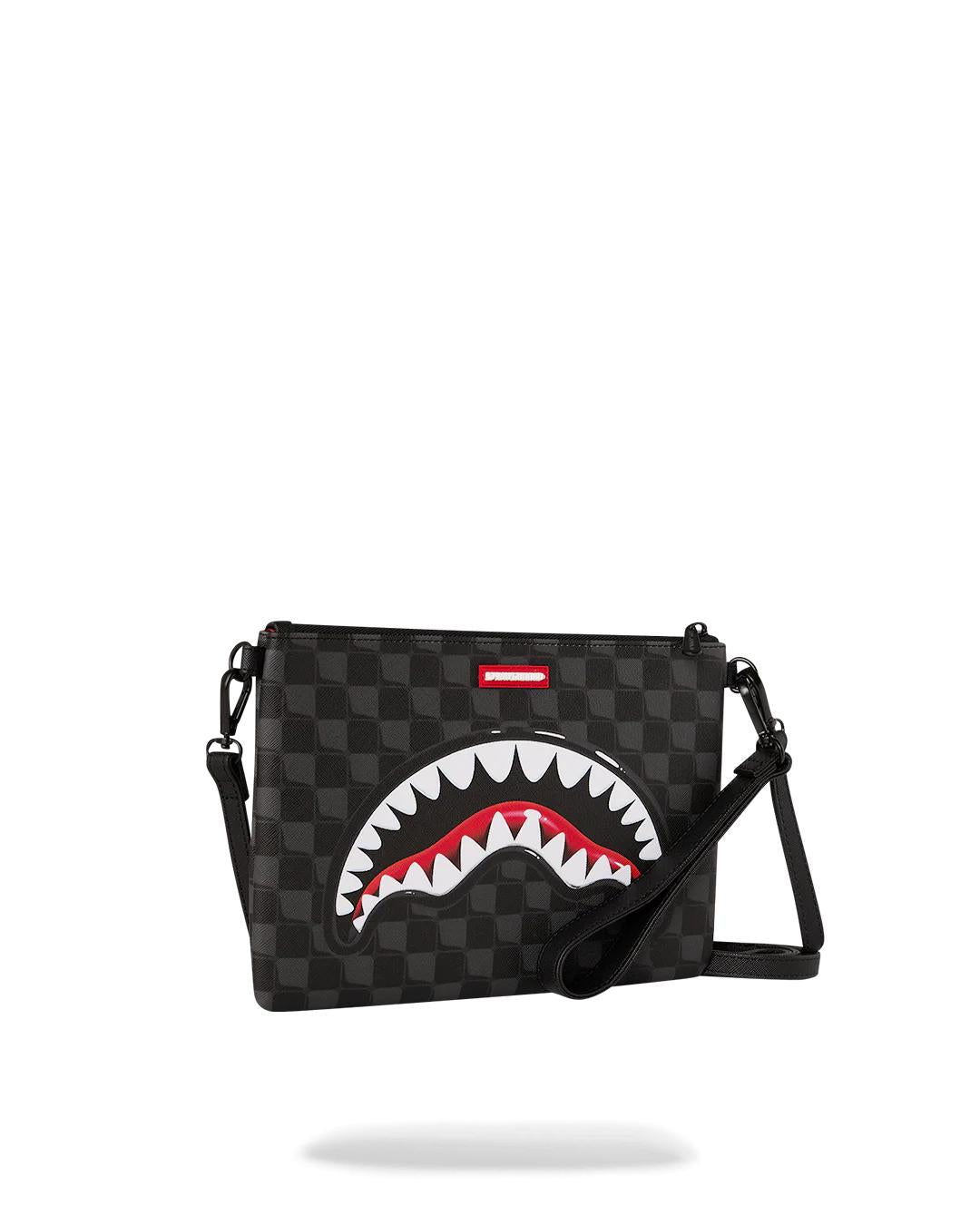 SHARKS IN PARIS HYPER PUFF CROSSOVER CLUTCH
