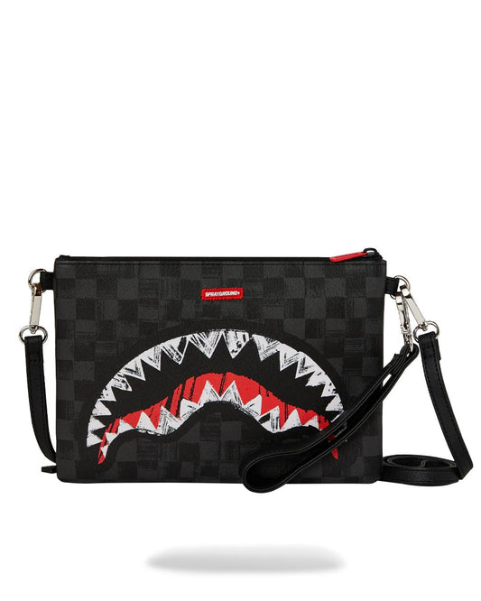 MIDNIGHT SHADOW CROSSOVER CLUTCH
