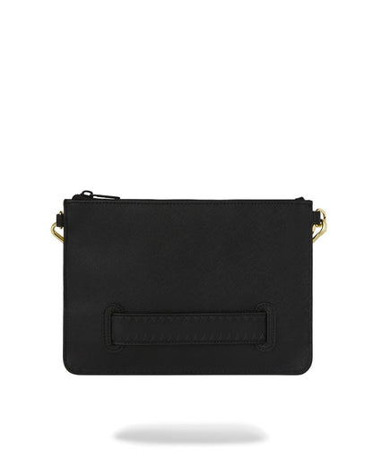 GOLDHEART SHARK DRIP CROSSOVER CLUTCH