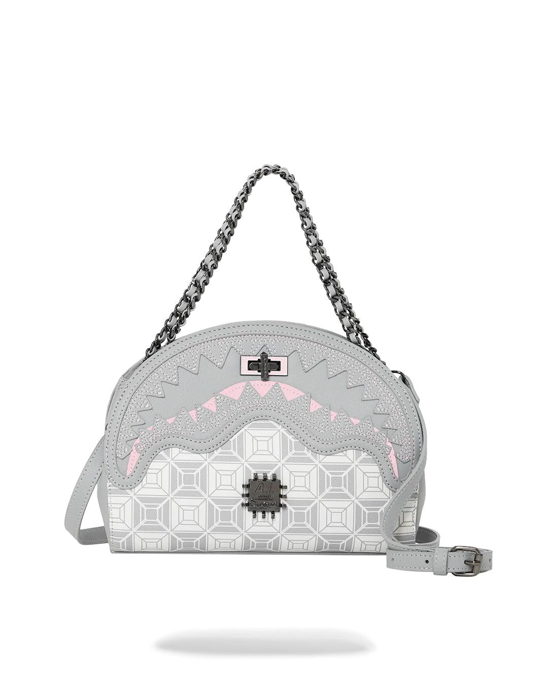 A.I.8 AFRICAN INTELLIGENCE BOOKED & BUSY SHARK HANDBAG