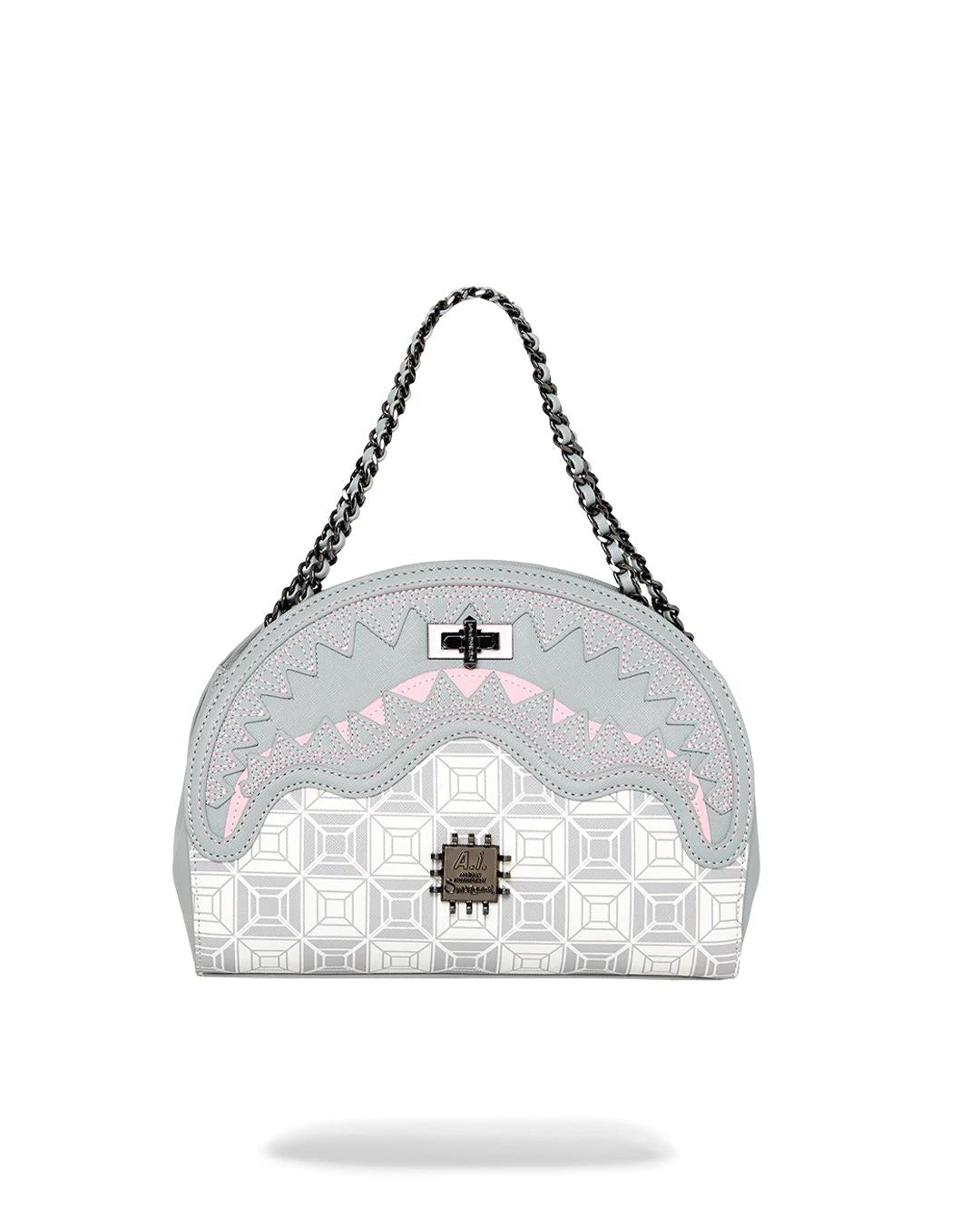 A.I.8 AFRICAN INTELLIGENCE BOOKED & BUSY SHARK HANDBAG