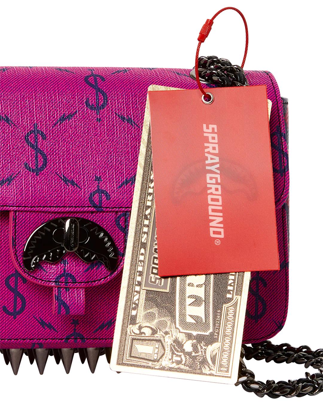 $NAPDRAGON GOLD CHAIN SHARK HANDBAG