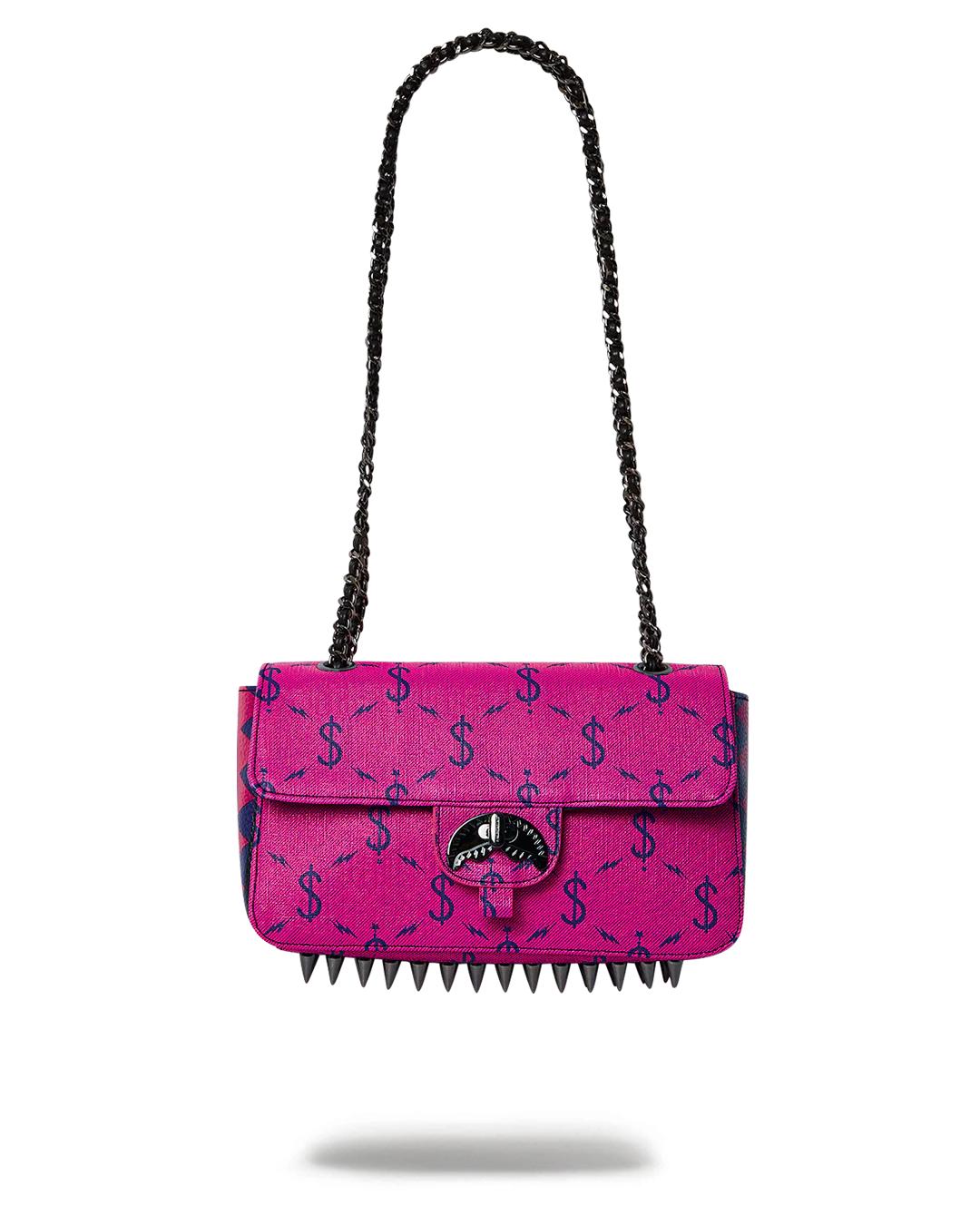 $NAPDRAGON GOLD CHAIN SHARK HANDBAG