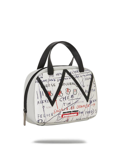 OFFICIAL BASQUIAT UNTITLED (CHEESE POPCORN) 1983 HANDBAG