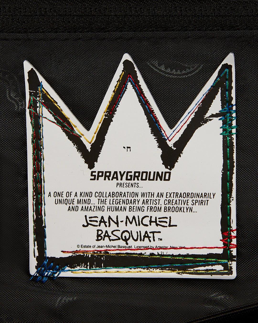 OFFICIAL BASQUIAT UNTITLED (CHEESE POPCORN) 1983 HANDBAG