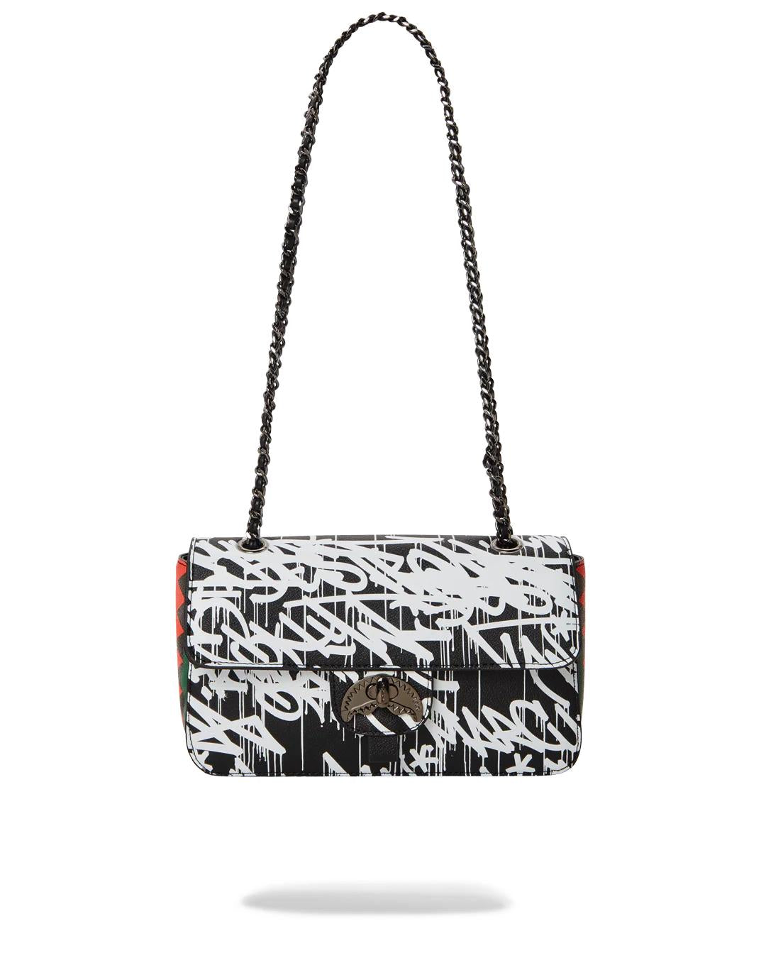 NIGHT NIGHT SHARKCHAIN HANDBAG