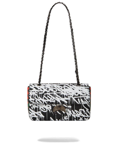 NIGHT NIGHT SHARKCHAIN HANDBAG