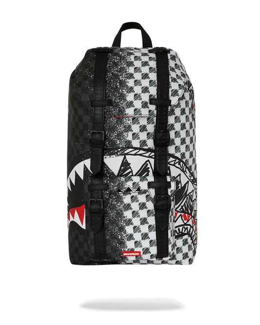 SCRIBBLE DRIBBLE CHECK HILLS BACKPACK