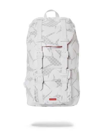 SHARK CHECK (WHITE) HILLS BACKPACK