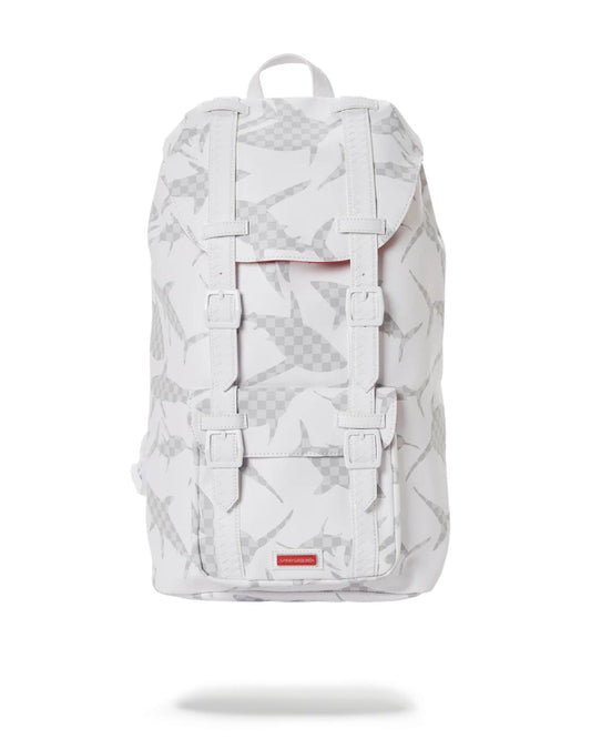 SHARK CHECK (WHITE) HILLS BACKPACK