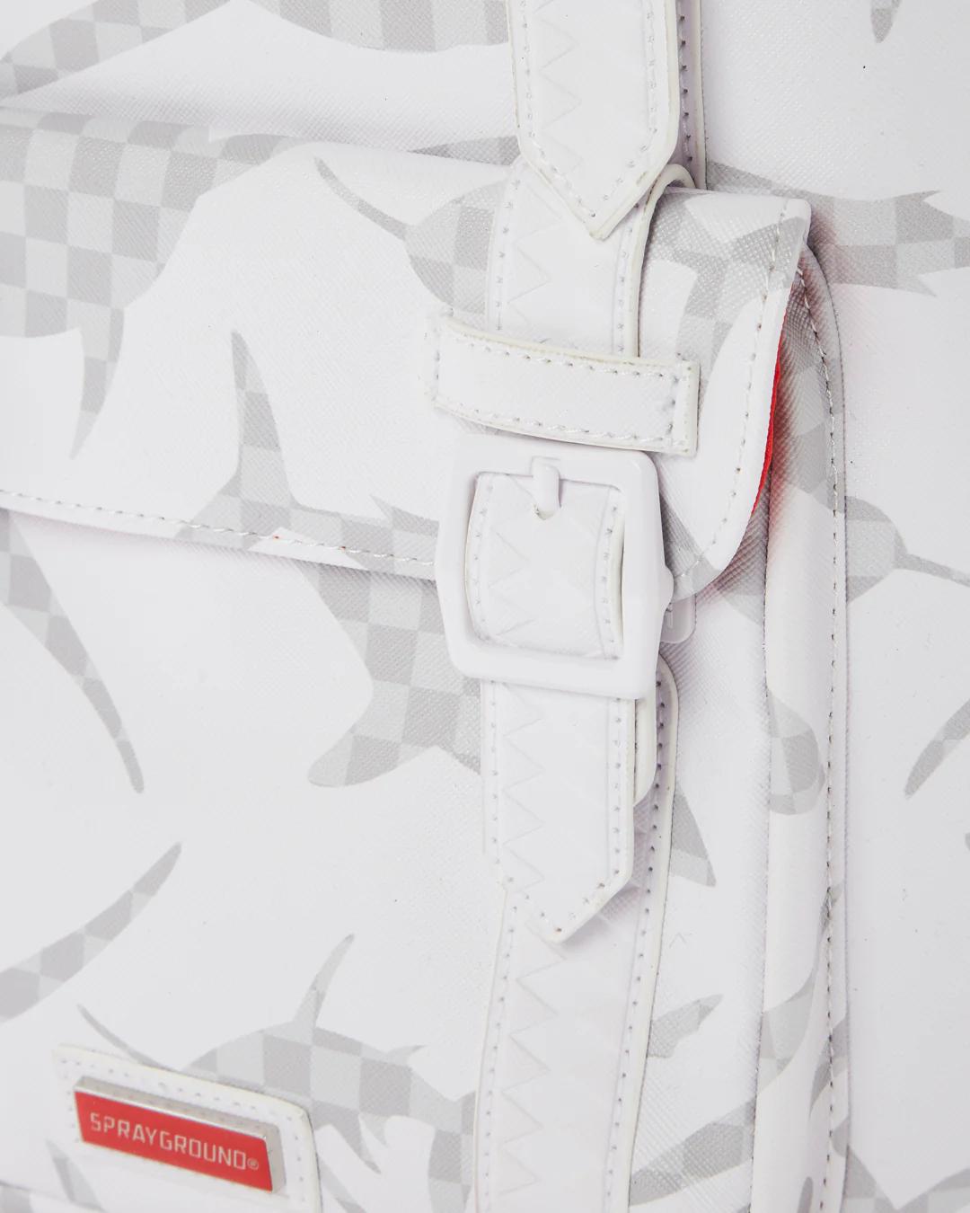 SHARK CHECK (WHITE) HILLS BACKPACK
