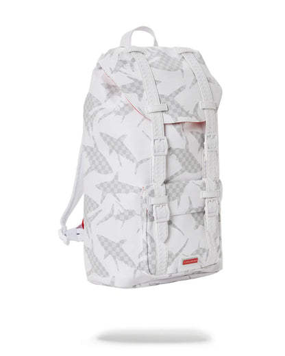 SHARK CHECK (WHITE) HILLS BACKPACK