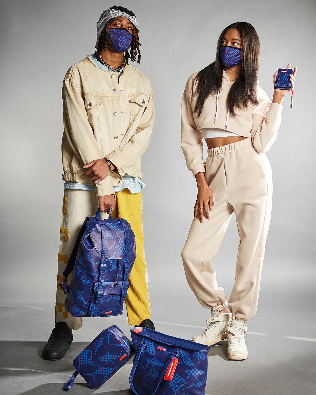 SHARK CHECK (BLUE) HILLS BACKPACK