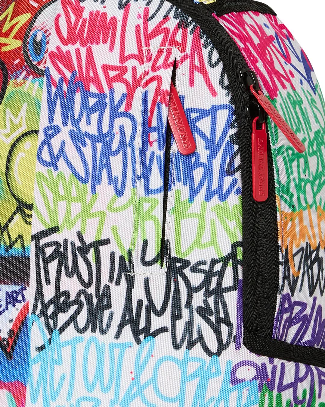 SPLIT SCRIBBLES BACKPACK